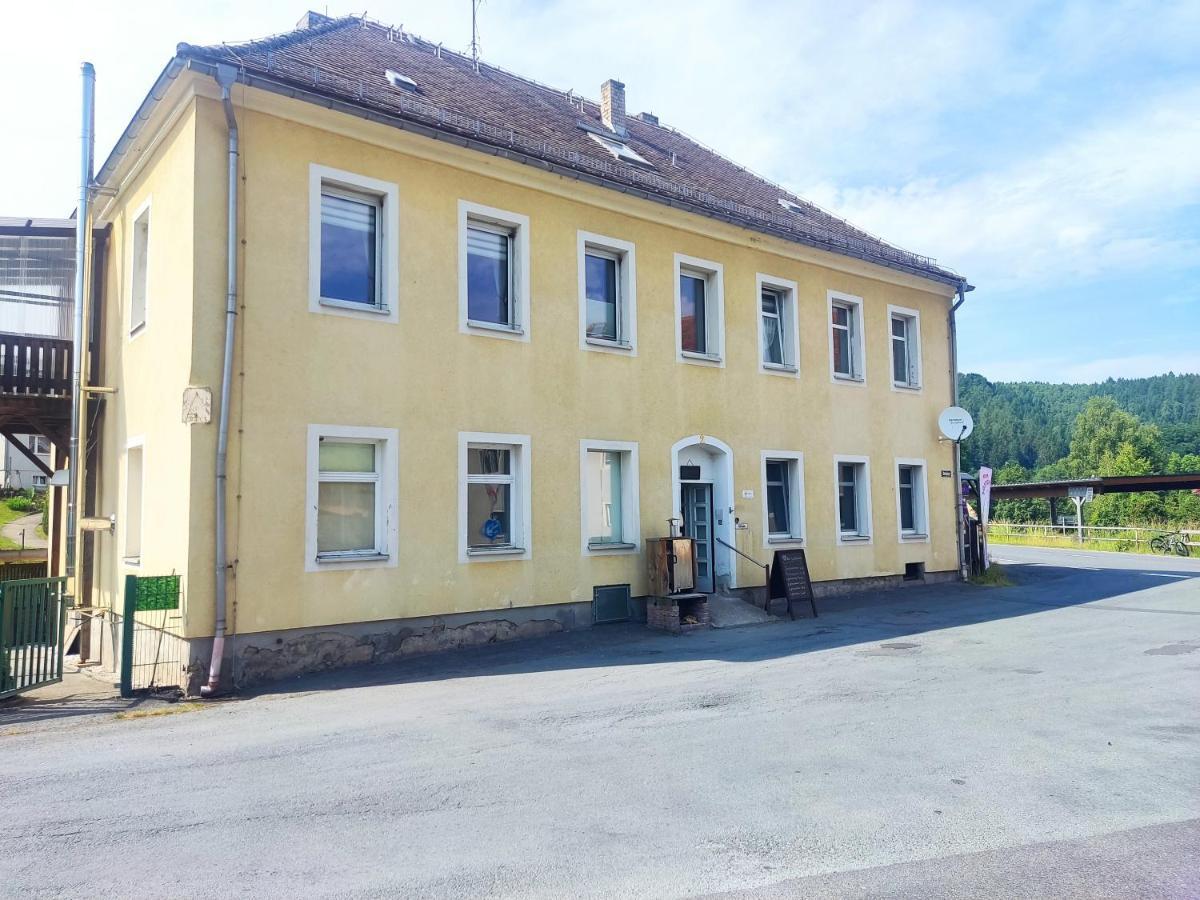 Ferienwohnung 2 Am Hofladen Hellendorf Bad Gottleuba Esterno foto