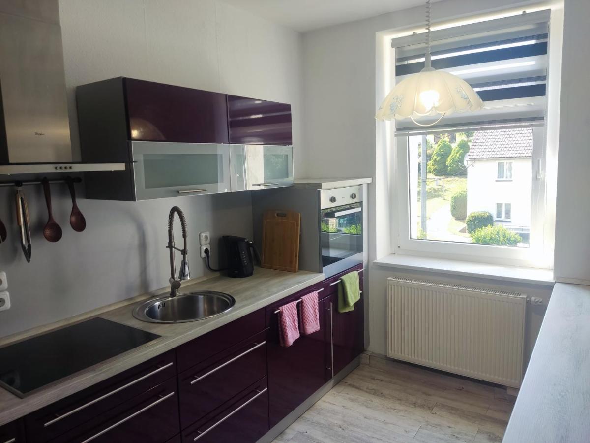 Ferienwohnung 2 Am Hofladen Hellendorf Bad Gottleuba Esterno foto